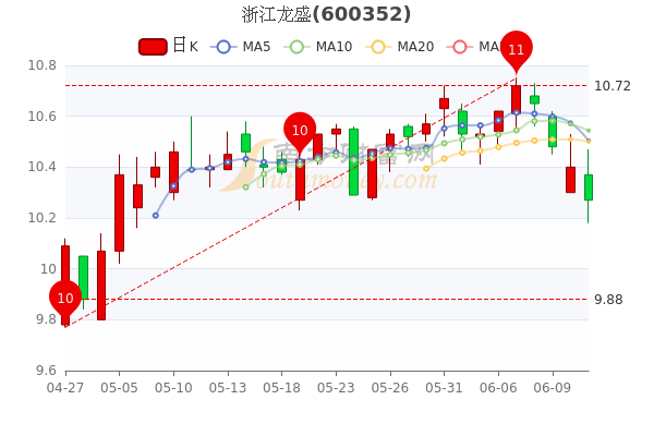 6月13日浙江龙盛主力净流入151057万股票市盈率是多少5分钟教你看懂
