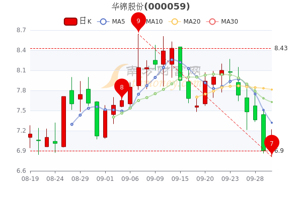 9月30日华锦股份股票行情分析