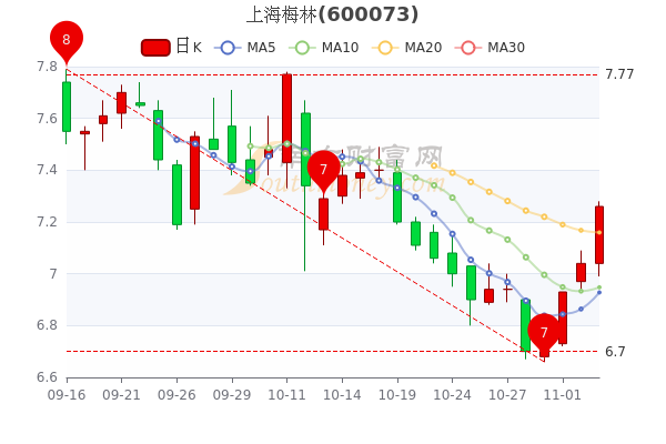 上海梅林11月3日什么价格为您介绍