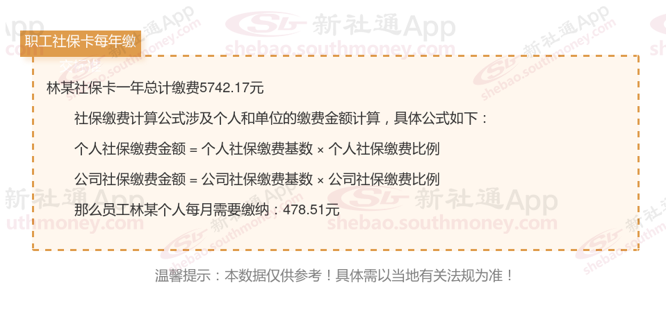 贵州贵阳职工社保卡每年交多少钱？2025年职工个人社保每月交多少钱？在哪查询明细？