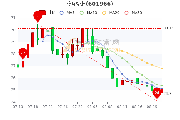 玲珑轮胎8月23日股票市盈率4331成交额达115亿三分钟带你了解