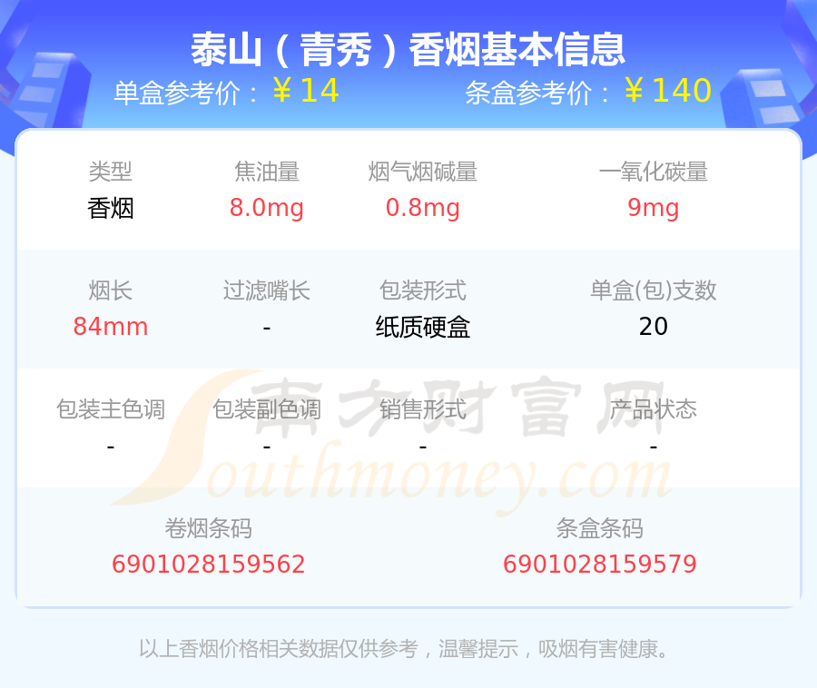 泰山烟系列青秀图片