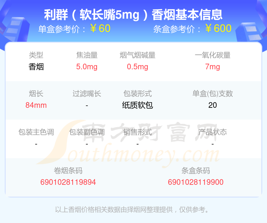 利群楼外楼批发价图片