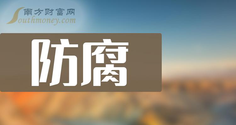 2023年防腐板塊概念股值得收藏研究12月13日