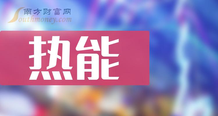 2023年和熱能相關的上市公司有這些請查收12月13日