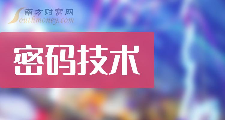 12月14日密碼技術概念受益的上市公司個股名單