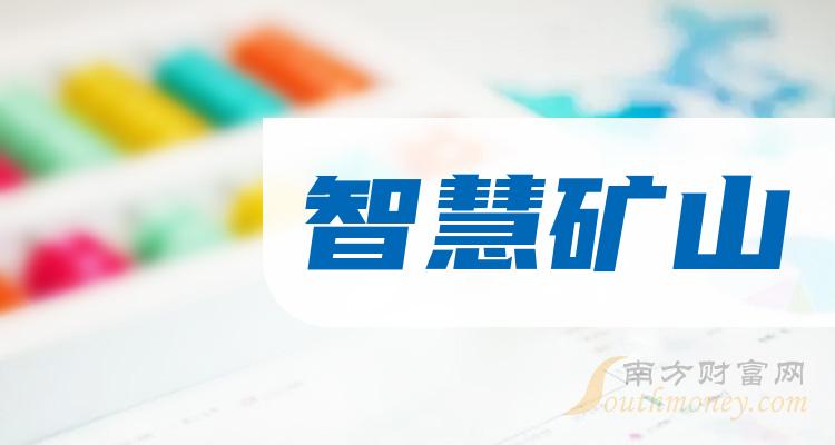 智慧礦山概念股名單整理你關注了嗎12月15日