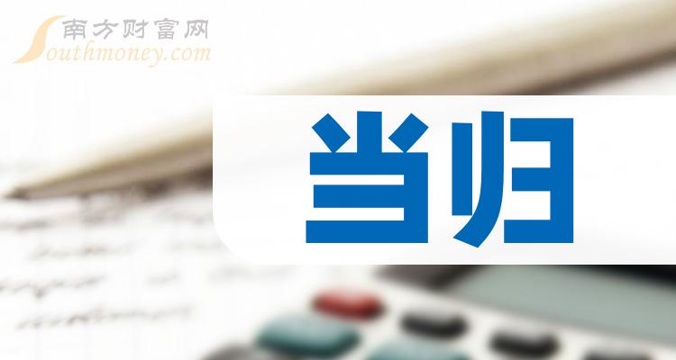 這些上市公司屬於當歸概念股整理收藏20231215