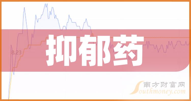 2023年抑鬱藥上市公司概念名單速速收藏12月18日