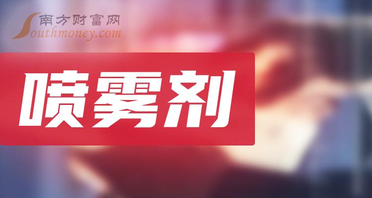 噴霧劑行業概念股名單整理好了12月19日