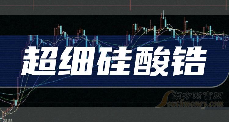 超細硅酸鋯相關上市公司全名單一次說清楚20231219