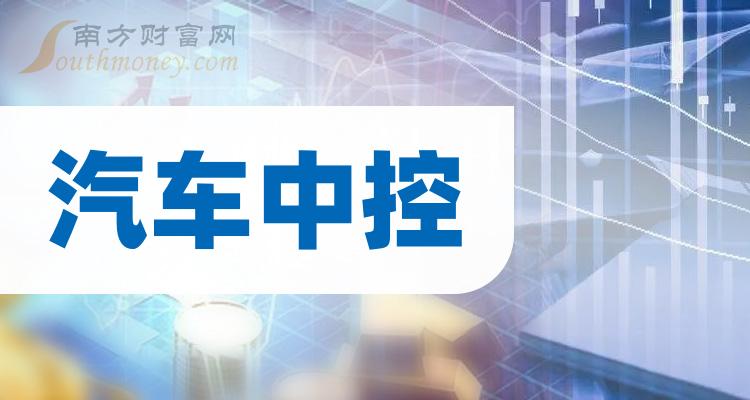 汽車中控上市公司概念股票梳理收藏20231219