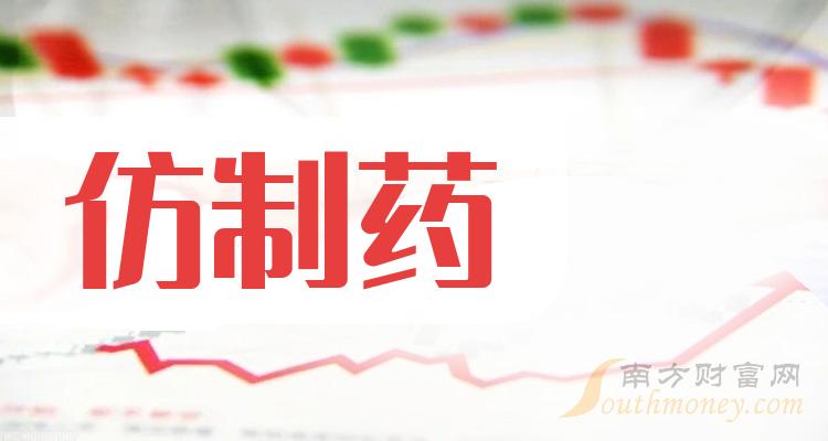 共5只仿製藥上市公司龍頭股票名單20231220