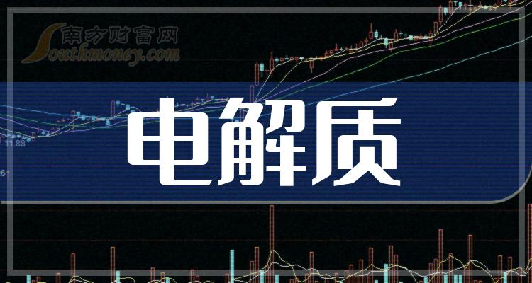 電解質行業上市公司股票名單整理好了20231220