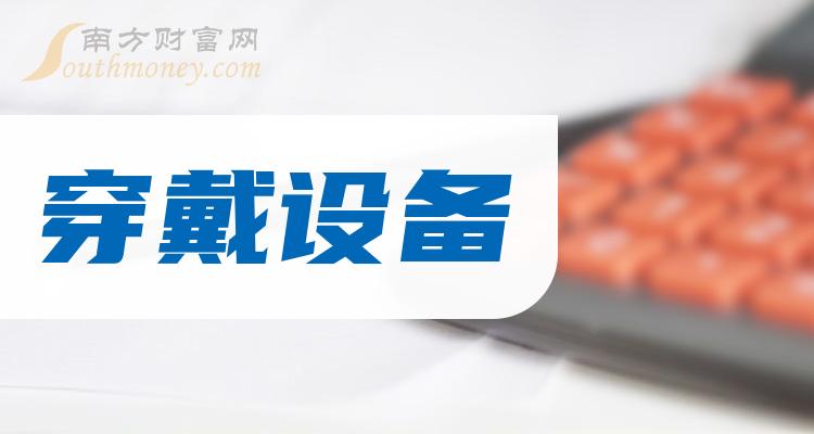 穿戴設備相關股票名單穿戴設備股票股價查詢20231221