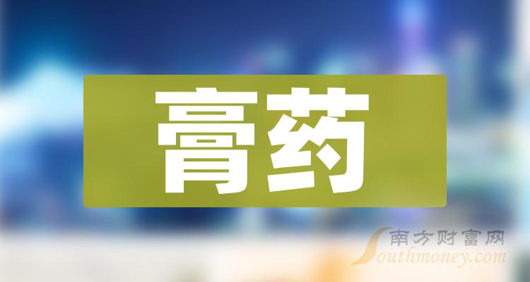 2023年膏藥概念龍頭股大全1分鐘帶你瞭解20231225