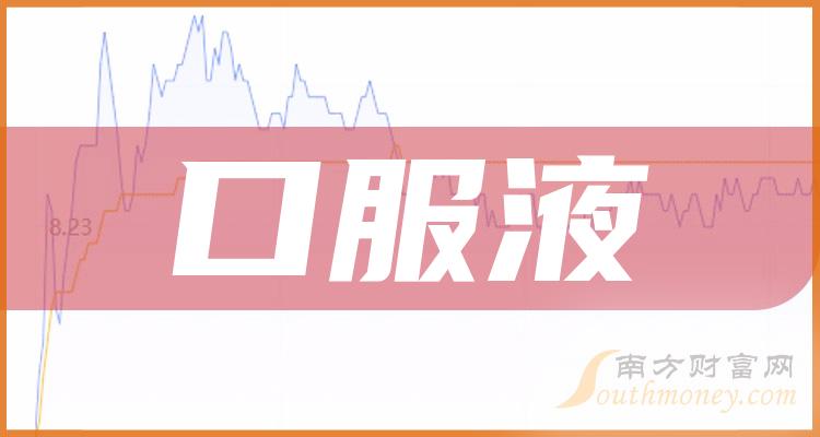 口服液上市公司股票附概念股名單20231225