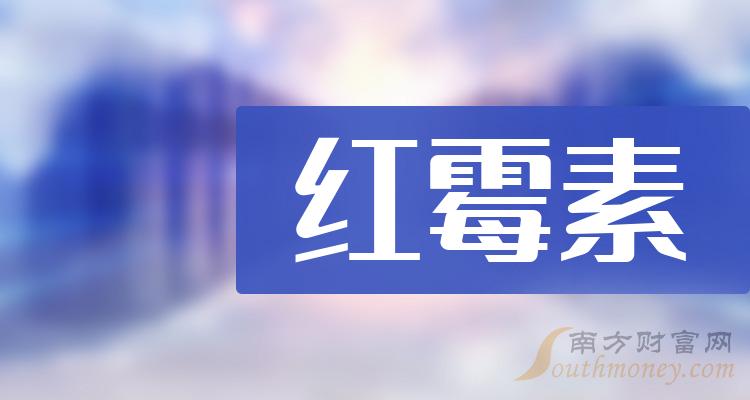 這些紅黴素行業股票名單你應該知道20231228