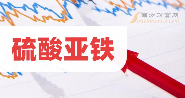 2023年硫酸亞鐵上市公司名單收好備用12月29日