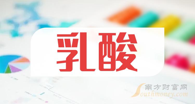 乳酸上市公司名單乳酸股票行情查詢202412