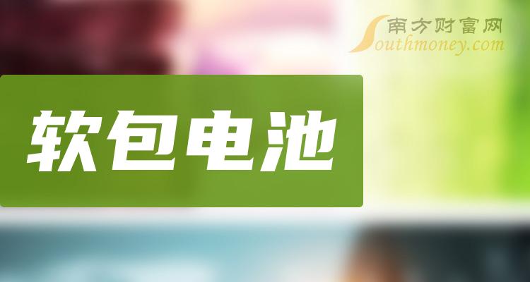 2024年軟包電池概念受益的股票附相關上市公司1月5日