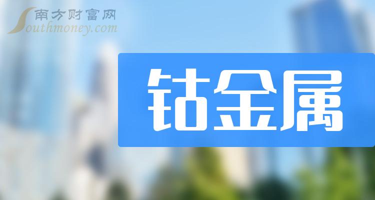 a股2024年鈷金屬概念上市公司名單整理1月9日