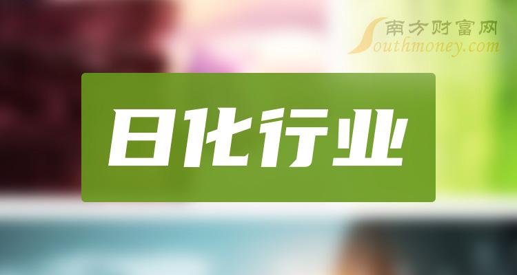 2024年和日化行業相關的上市公司有這些請查收1月10日