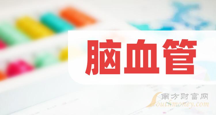 腦血管概念上市公司股票名單值得關注和研究2024111