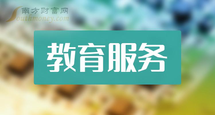 2024年教育服务股票名单哪些公司值得关注1月11日