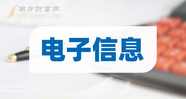 電子信息概念股票有哪些值得關注收藏備用2024112