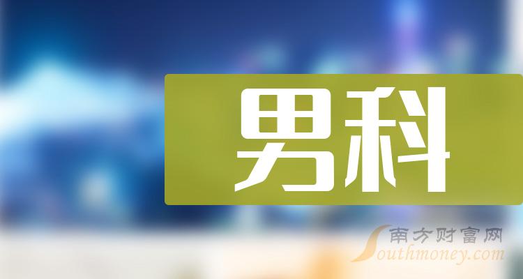 2024年男科相關上市公司梳理概念股名單1月12日