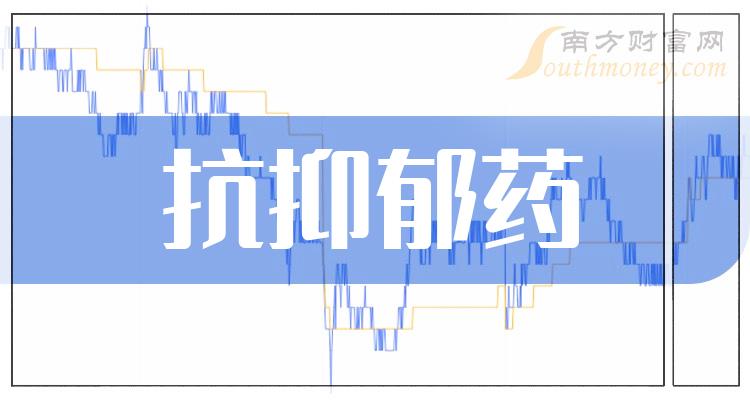 2024年版抗抑鬱藥概念主要利好哪些股票1月12日