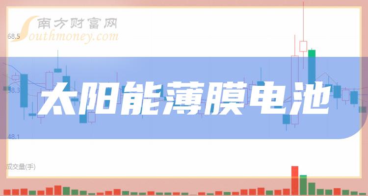 2024年太陽能薄膜電池概念上市公司股票名單整理彙總1月24日