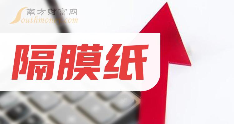 隔膜紙行業相關上市公司名單值得關注2024126