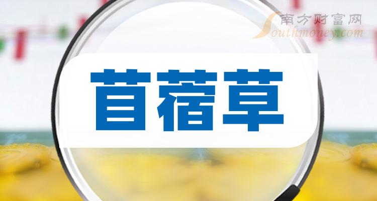 2024年苜蓿草板塊股票有哪些值得關注的公司1月26日