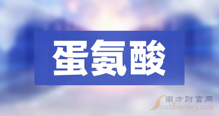 這隻蛋氨酸上市公司龍頭帶你瞭解2024129