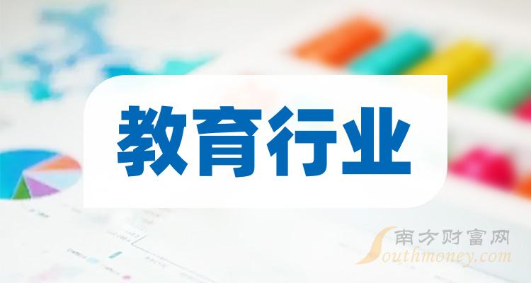 教育行業板塊上市公司龍頭名單你知道多少2024131