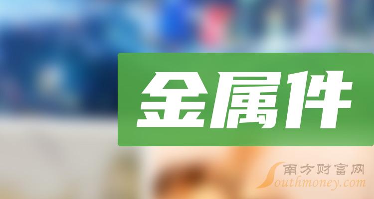 2024年金屬件上市公司附相關概念股名單2月8日