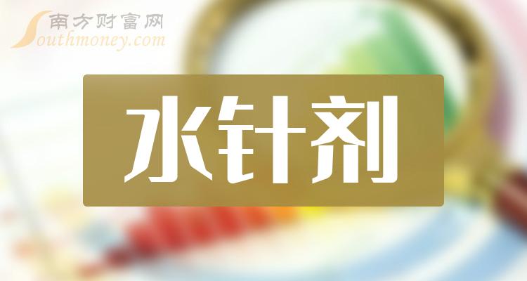 2024年水針劑股票概念受益上市公司梳理2月28日