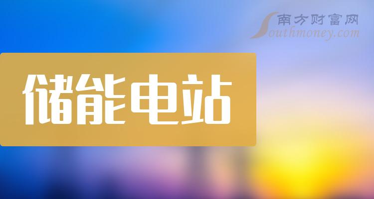 2024年儲能電站上市公司名單收好備用3月12日