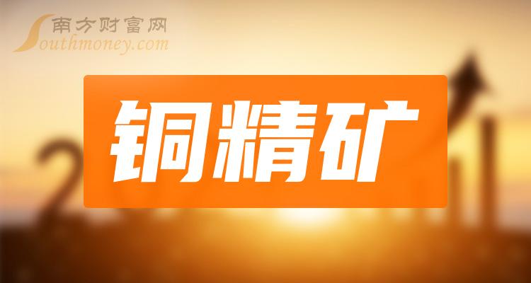 铜精矿股票龙头名单这些铜精矿上市公司你应该知道202449