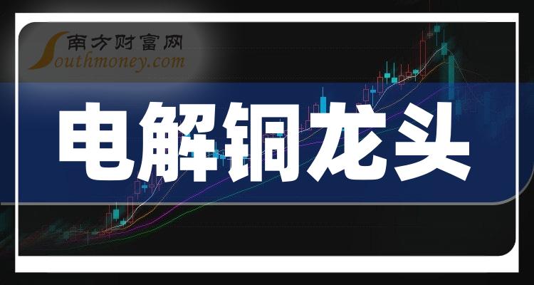 共5家电解铜概念龙头值得研究2024410