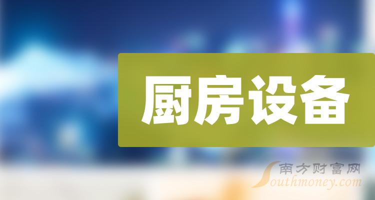 2024年厨房设备股票概念受益上市公司梳理4月16日