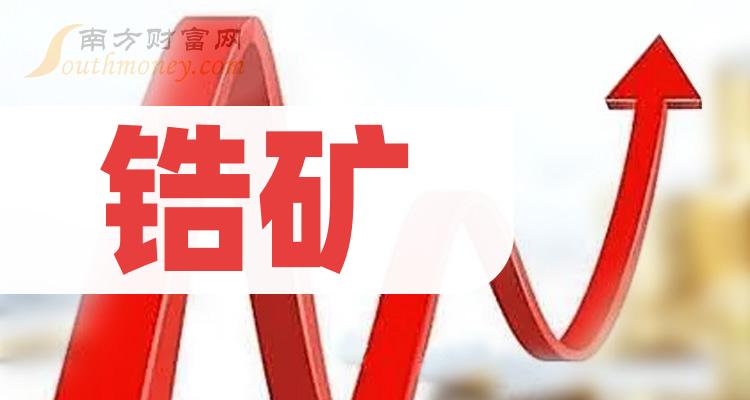 这些锆矿龙头上市公司名单收好备用2024416