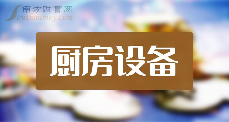 厨房设备上市公司股票这些名单收藏好2024416