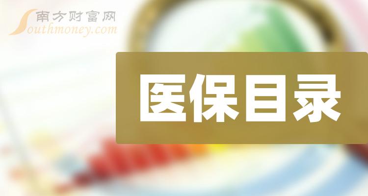 2024年医保目录行业上市公司名录,记得收藏!(6月12日)