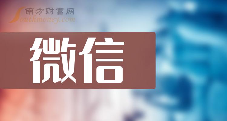 微信相关概念股票名单,请查收!(2024/7/10)