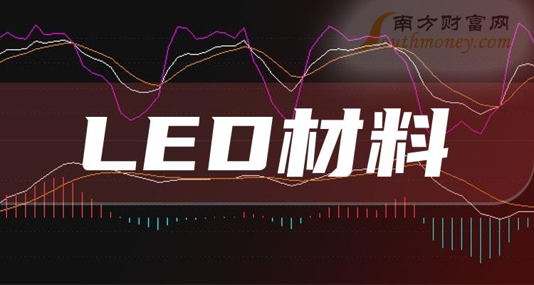 盘点a股led材料板块股票,名单请查收!(2024/7/30)