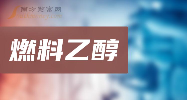 盘点燃料乙醇股票龙头,这些龙头公司收好啦!(2024/8/5)